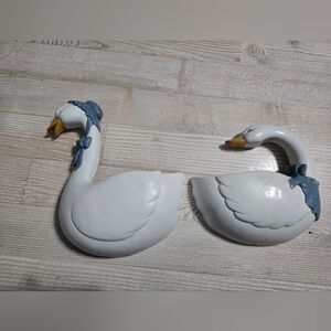 Set Of 2 Goose Wall Pockets
